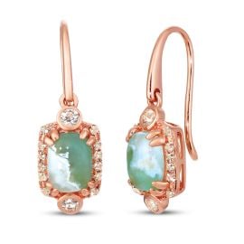 Le Vian Aquaprase Earrings Topaz  Quartz 14K Strawberry Gold at Kay